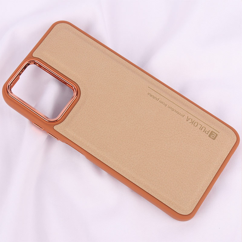 قاب چرمی Puloka متال ایرون Xiaomi Redmi Note 10 / Note 10S