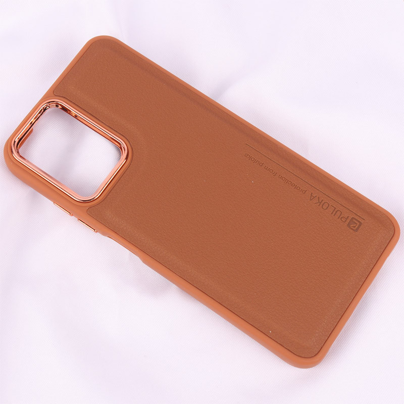 قاب چرمی Puloka متال ایرون Xiaomi Redmi Note 10 / Note 10S