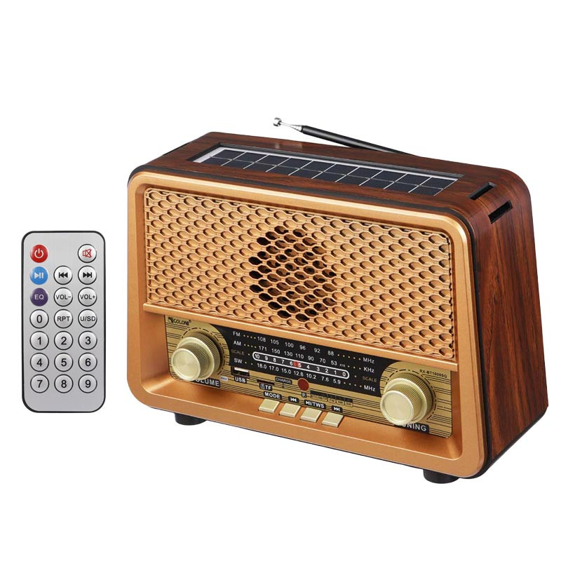 رادیو اسپیکر بلوتوثی رم و فلش خور Golon RX-BT1008SQ + ریموت کنترل