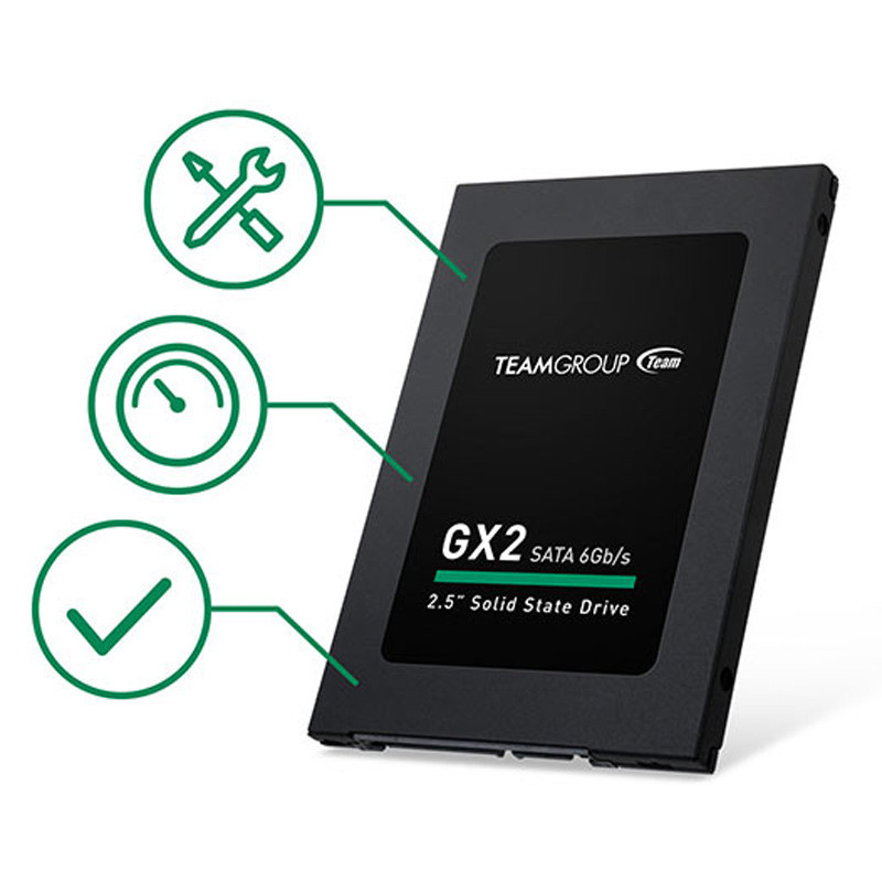 حافظه SSD تیم گروپ TeamGroup GX2 128GB