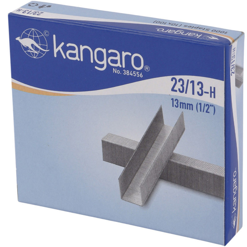 سوزن منگنه کانگرو Kangaro 384556 سایز 23/13 بسته 1000 عددی