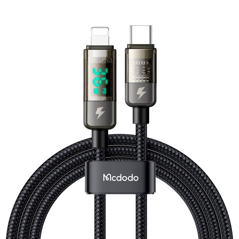 کابل تبدیل فست شارژ Mcdodo CA-3600 Type-C To Lightning 3A PD 36W 1.2m