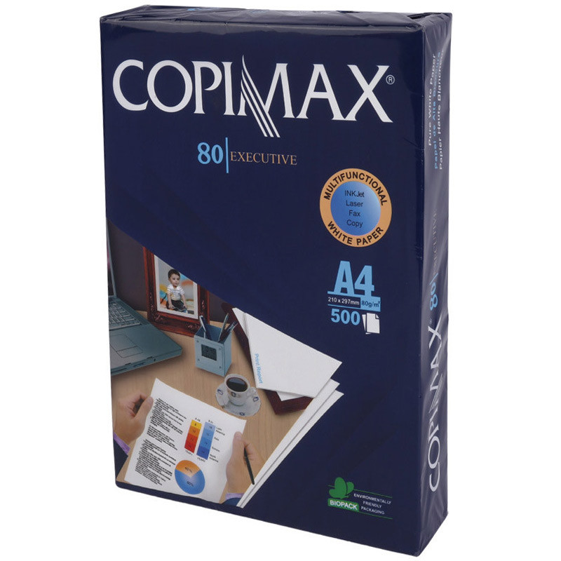 کاغذ COPIMAX 80g A4 بسته 500 عددی