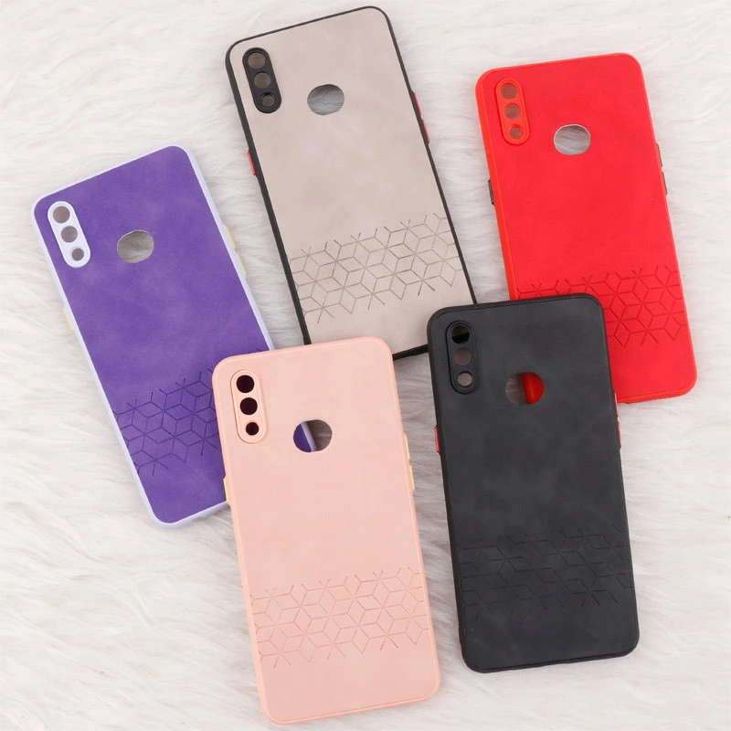 قاب چرمی طرحدار Smartphone محافظ لنزدار Samsung Galaxy A10s