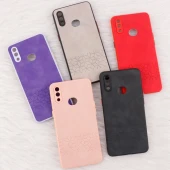 قاب چرمی طرحدار Smartphone محافظ لنزدار Samsung Galaxy A10s