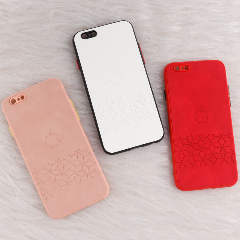 قاب چرمی طرحدار Smartphone محافظ لنزدار iPhone 6/6s