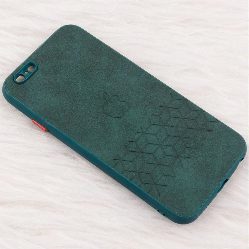 قاب چرمی طرحدار Smartphone محافظ لنزدار iPhone 6/6s