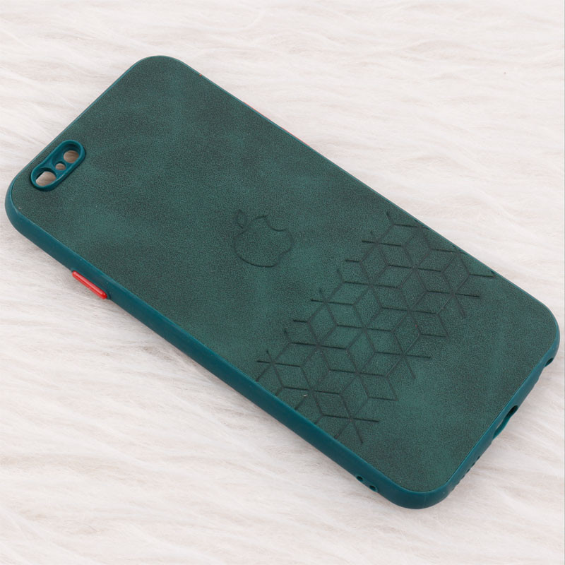 قاب چرمی طرحدار Smartphone محافظ لنزدار iPhone 6/6s