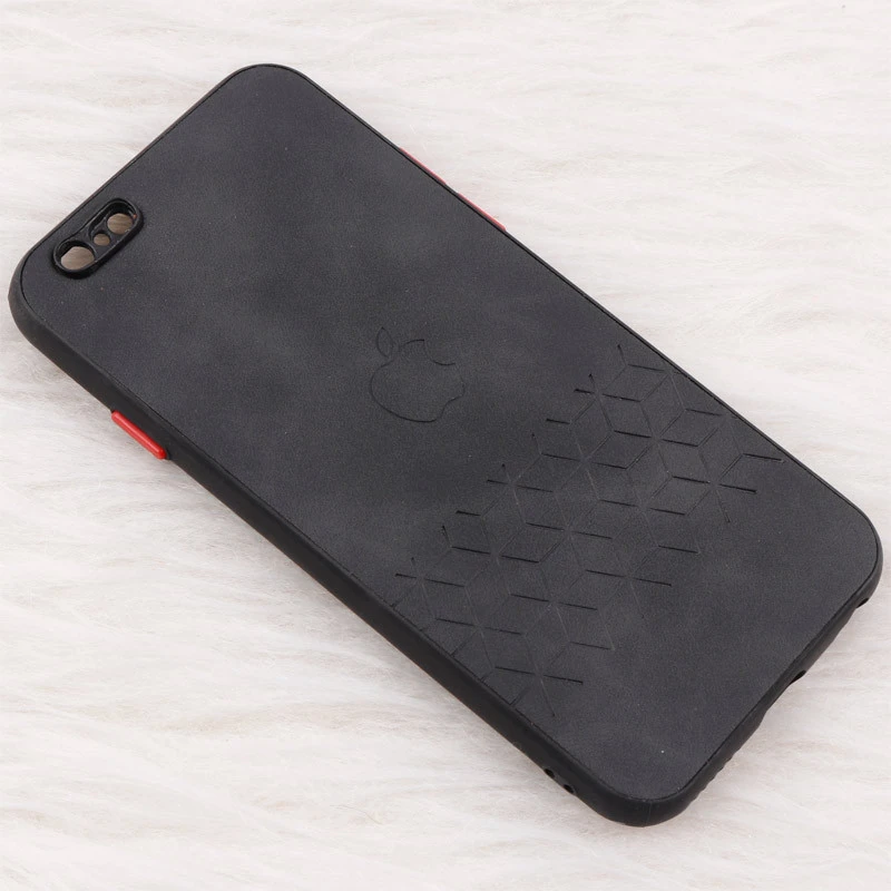 قاب چرمی طرحدار Smartphone محافظ لنزدار iPhone 6/6s