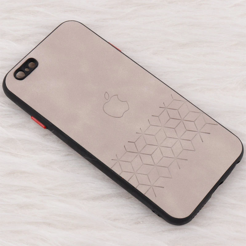قاب چرمی طرحدار Smartphone محافظ لنزدار iPhone 6/6s