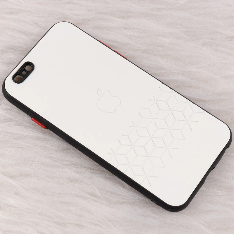 قاب چرمی طرحدار Smartphone محافظ لنزدار iPhone 6/6s