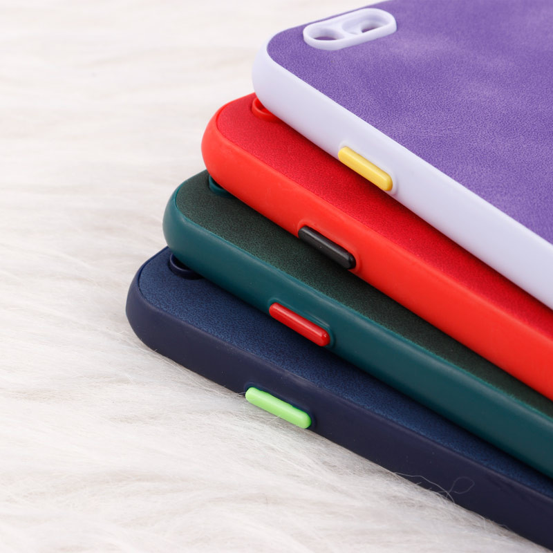قاب چرمی طرحدار Smartphone محافظ لنزدار iPhone 6/6s