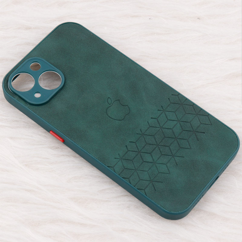 قاب چرمی طرحدار Smartphone محافظ لنزدار iPhone 13