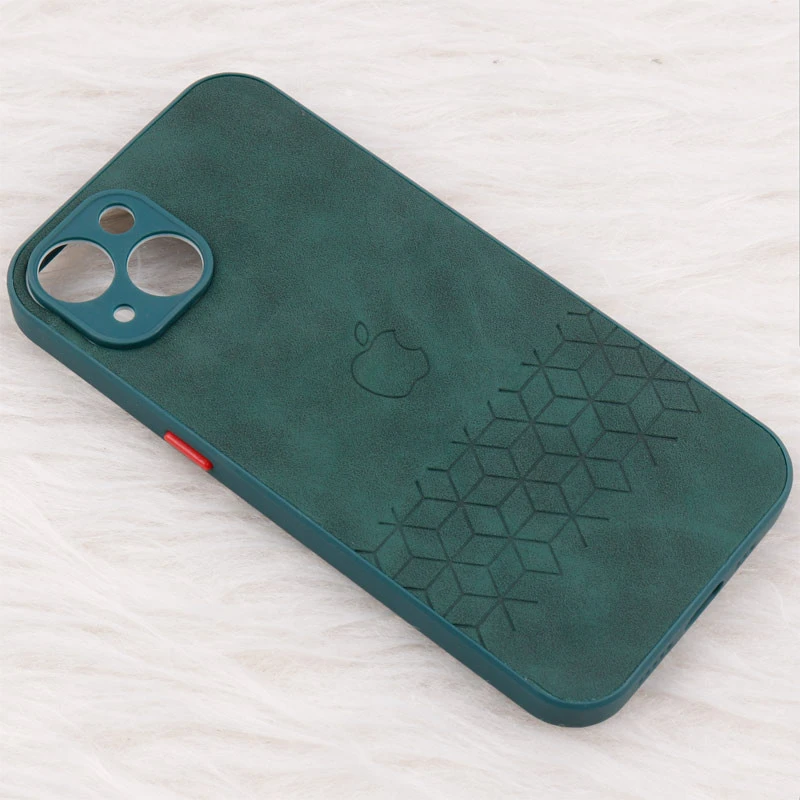 قاب چرمی طرحدار Smartphone محافظ لنزدار iPhone 13