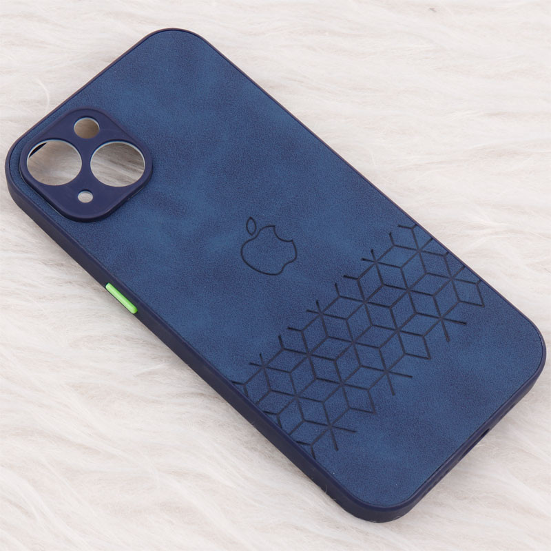قاب چرمی طرحدار Smartphone محافظ لنزدار iPhone 13