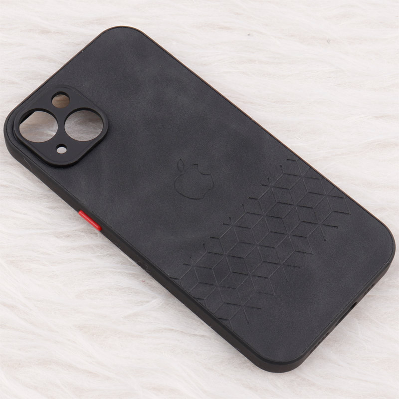 قاب چرمی طرحدار Smartphone محافظ لنزدار iPhone 13