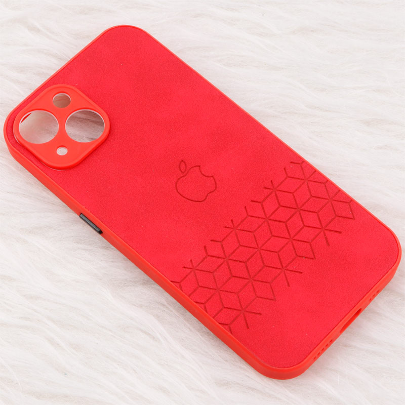قاب چرمی طرحدار Smartphone محافظ لنزدار iPhone 13