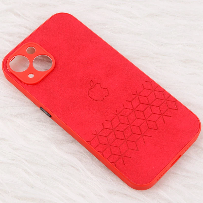 قاب چرمی طرحدار Smartphone محافظ لنزدار iPhone 13