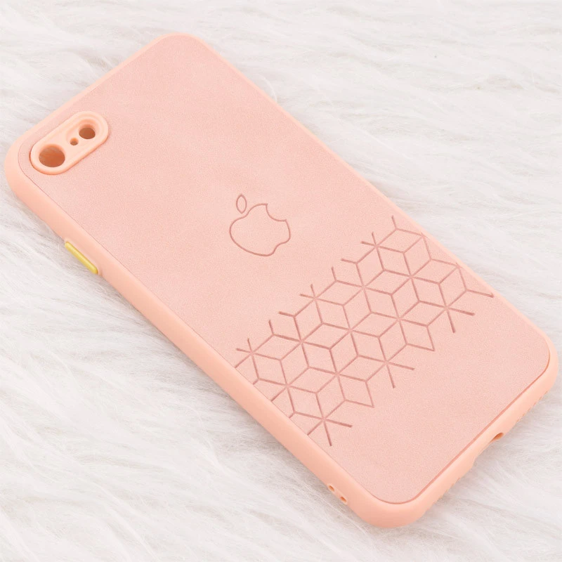 قاب چرمی طرحدار Smartphone محافظ لنزدار iPhone 7 / 8