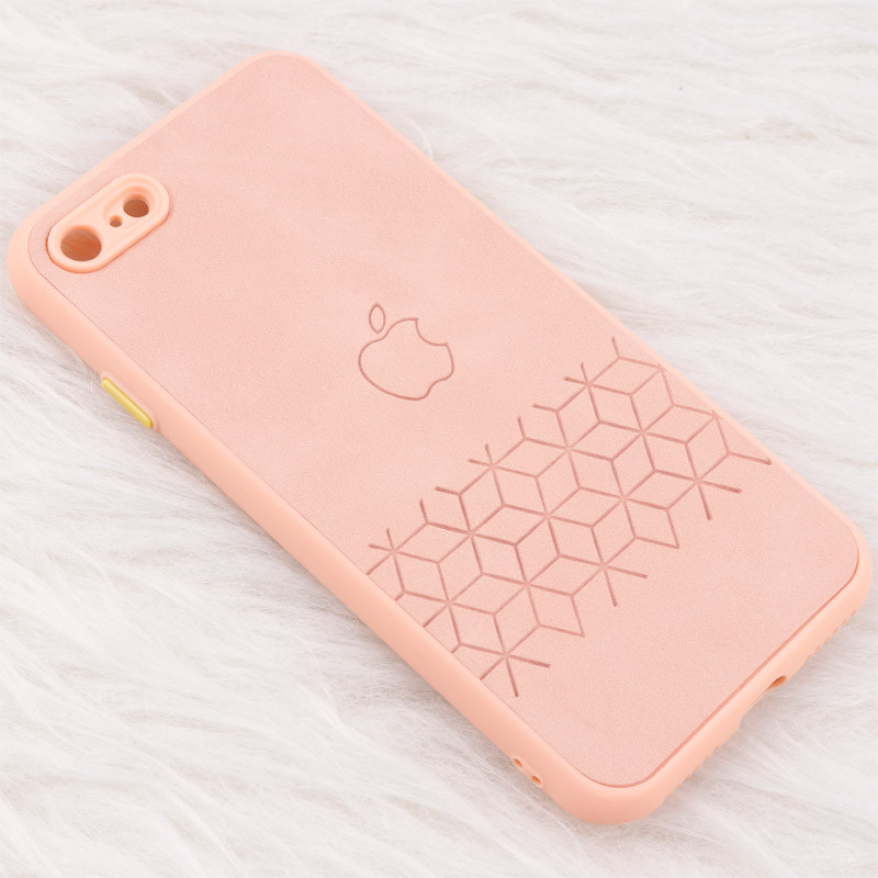 قاب چرمی طرحدار Smartphone محافظ لنزدار iPhone 7 / 8