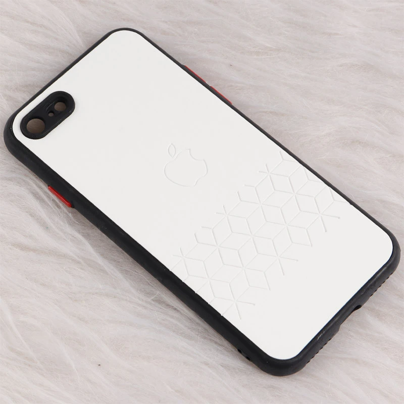 قاب چرمی طرحدار Smartphone محافظ لنزدار iPhone 7 / 8