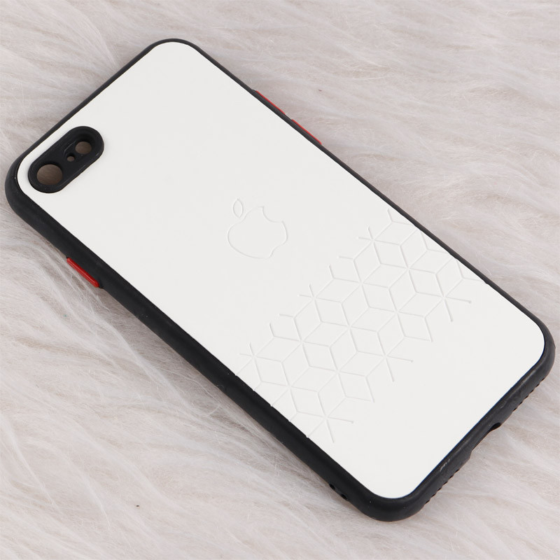 قاب چرمی طرحدار Smartphone محافظ لنزدار iPhone 7 / 8