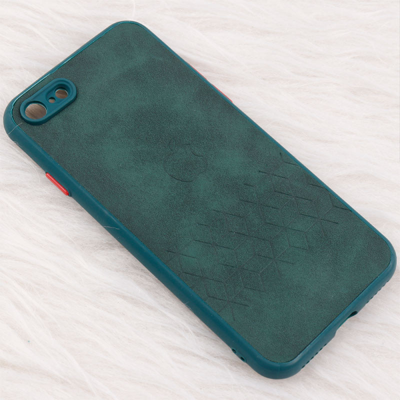 قاب چرمی طرحدار Smartphone محافظ لنزدار iPhone 7 / 8