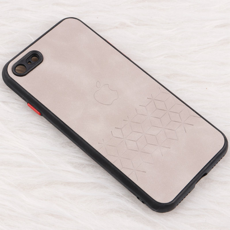 قاب چرمی طرحدار Smartphone محافظ لنزدار iPhone 7 / 8