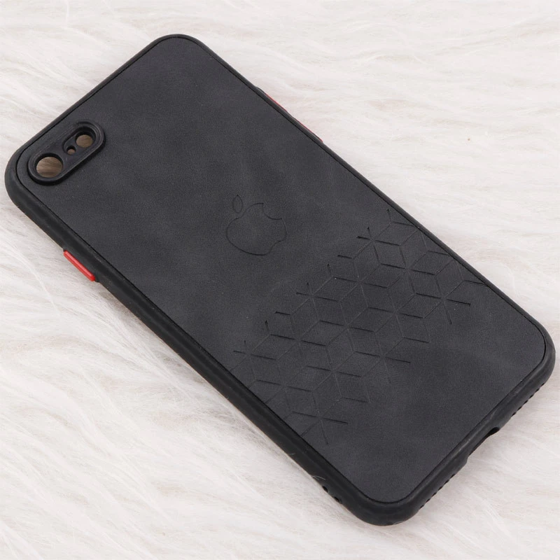 قاب چرمی طرحدار Smartphone محافظ لنزدار iPhone 7 / 8