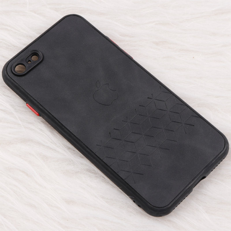 قاب چرمی طرحدار Smartphone محافظ لنزدار iPhone 7 / 8