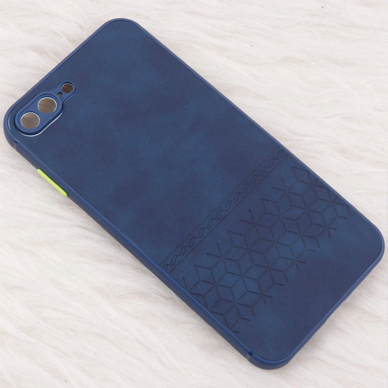 قاب چرمی طرحدار Smartphone محافظ لنزدار iPhone 7 Plus / 8 Plus