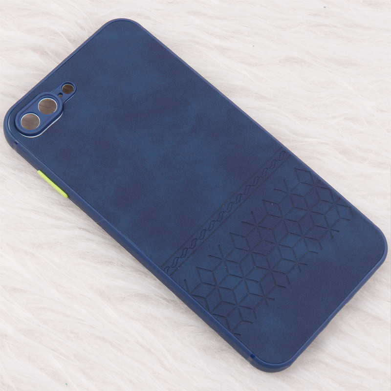 قاب چرمی طرحدار Smartphone محافظ لنزدار iPhone 7 Plus / 8 Plus
