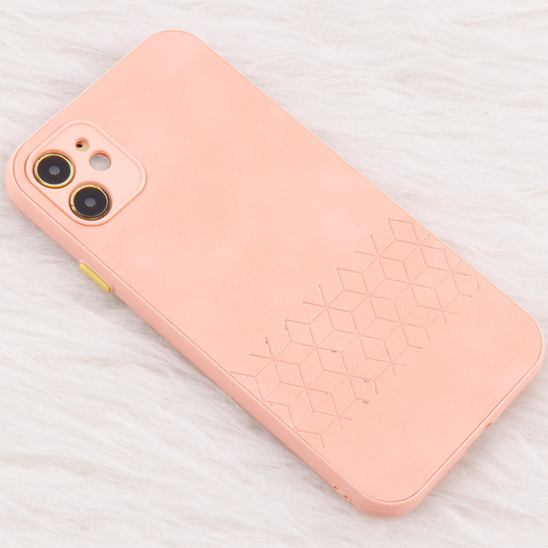 قاب چرمی طرحدار Smartphone محافظ لنزدار iPhone 11