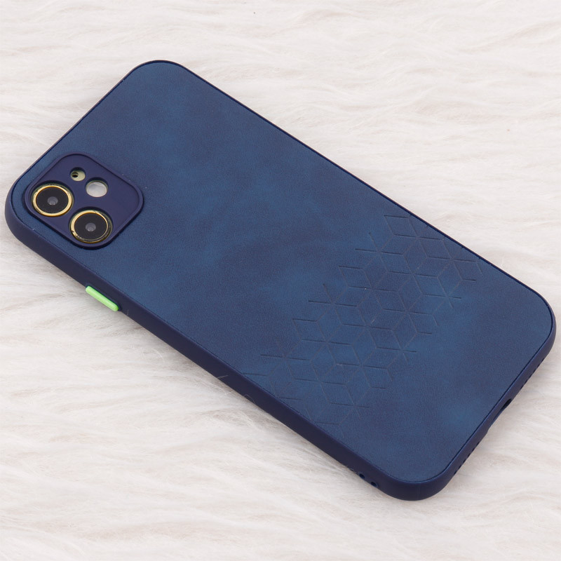 قاب چرمی طرحدار Smartphone محافظ لنزدار iPhone 11