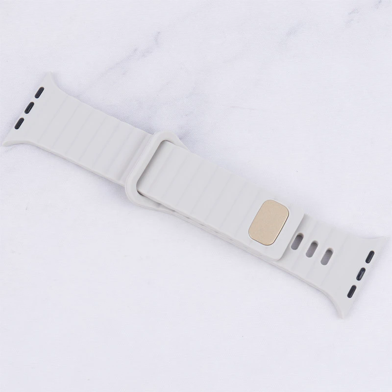 بند اپل واچ سیلیکونی طرح پافر Watch Band سایز 42/44/45/49 میلی متری