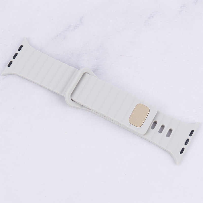 بند اپل واچ سیلیکونی طرح پافر Watch Band سایز 42/44/45/49 میلی متری
