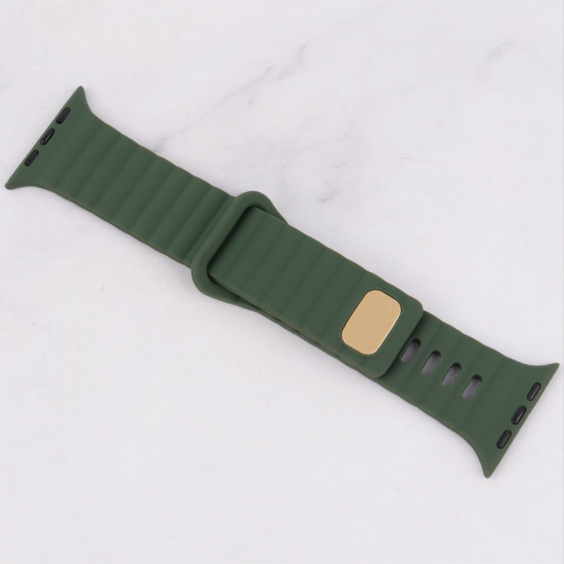 بند اپل واچ سیلیکونی طرح پافر Watch Band سایز 42/44/45/49 میلی متری