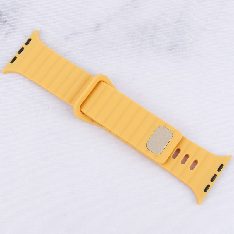 بند اپل واچ سیلیکونی طرح پافر Watch Band سایز 42/44/45/49 میلی متری