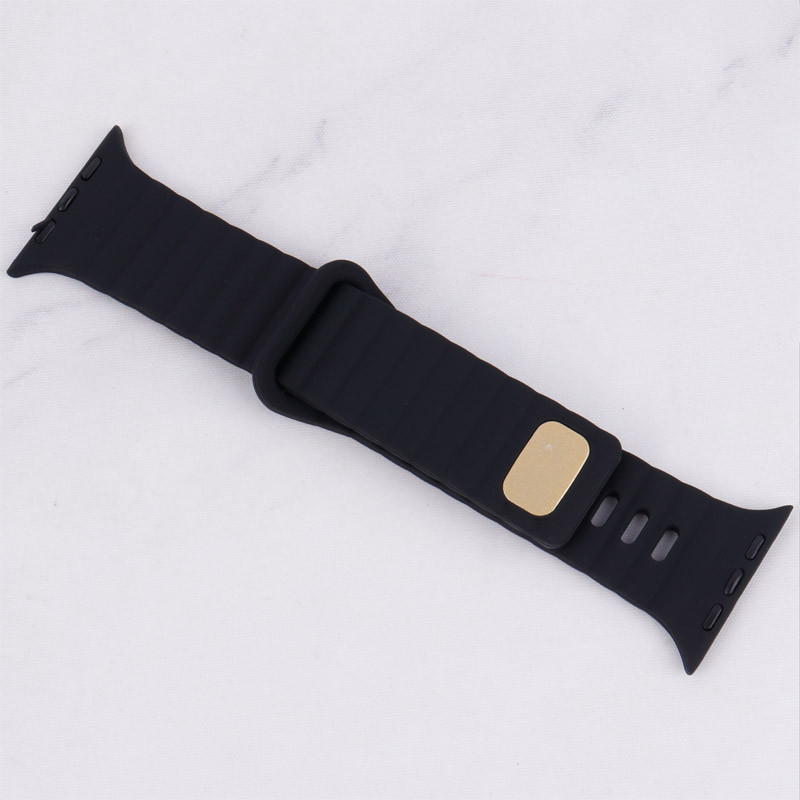 بند اپل واچ سیلیکونی طرح پافر Watch Band سایز 42/44/45/49 میلی متری