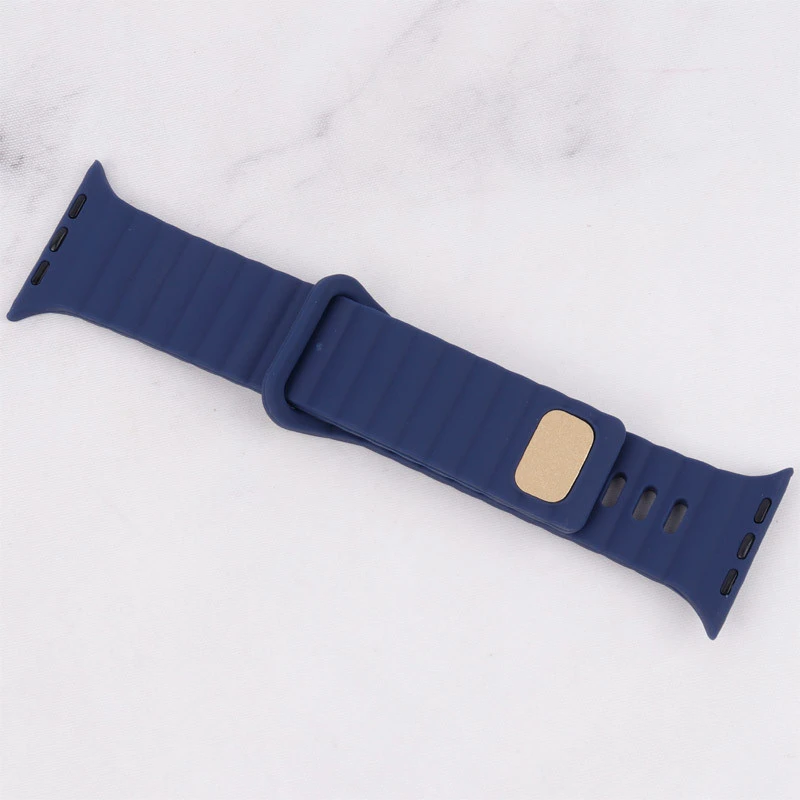 بند اپل واچ سیلیکونی طرح پافر Watch Band سایز 42/44/45/49 میلی متری