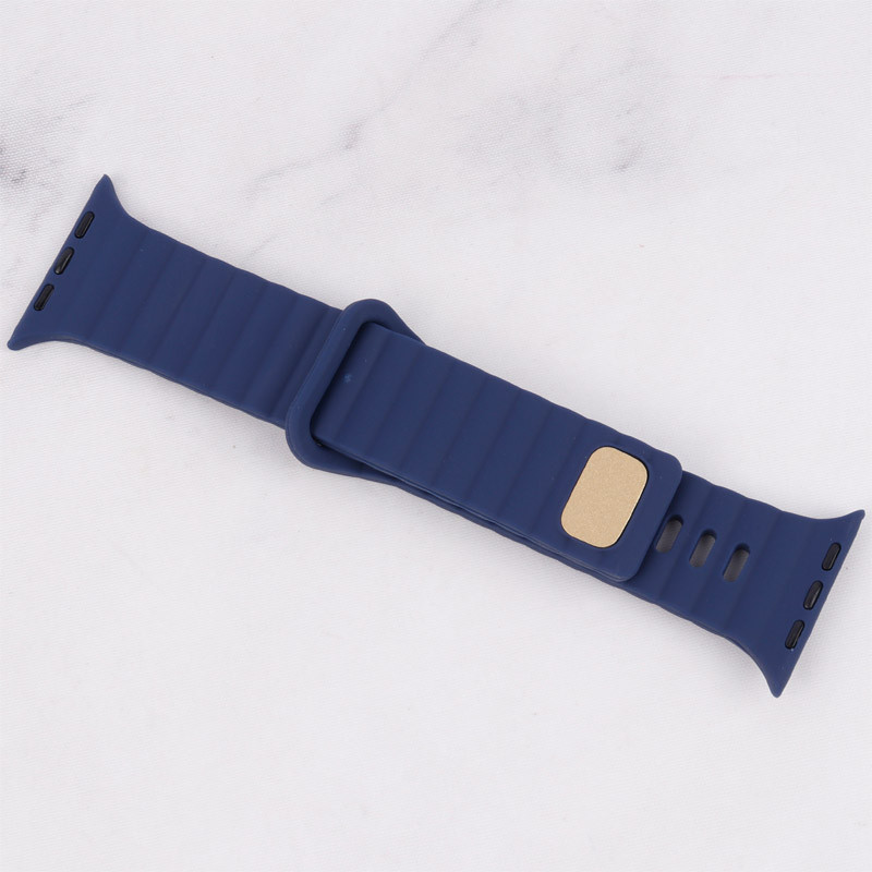 بند اپل واچ سیلیکونی طرح پافر Watch Band سایز 42/44/45/49 میلی متری