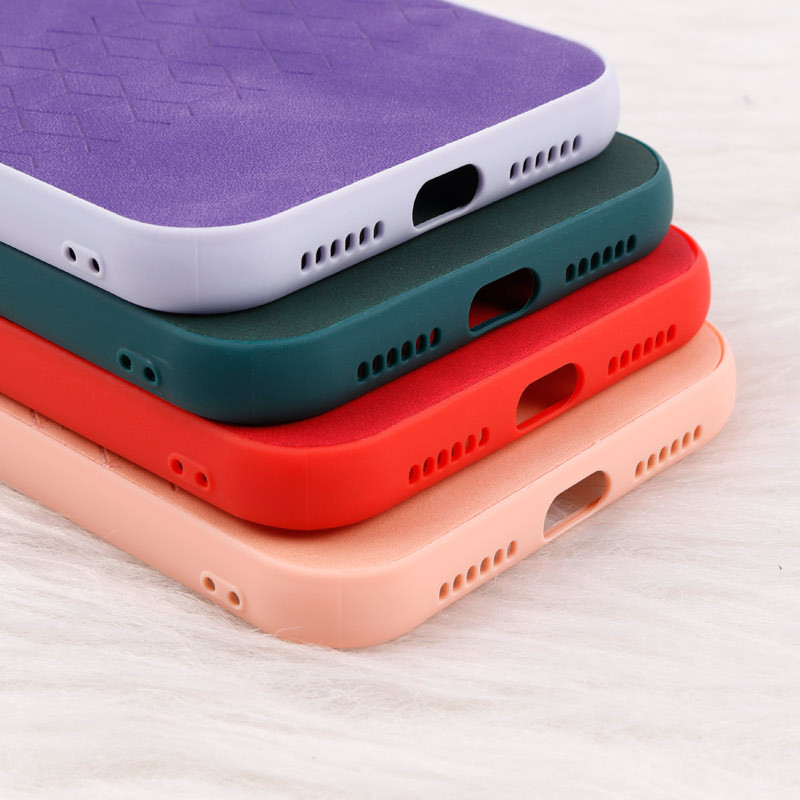 قاب چرمی طرحدار Smartphone محافظ لنزدار iPhone 11