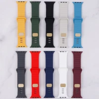 بند اپل واچ سیلیکونی طرح پافر Watch Band سایز 42/44/45/49 میلی متری
