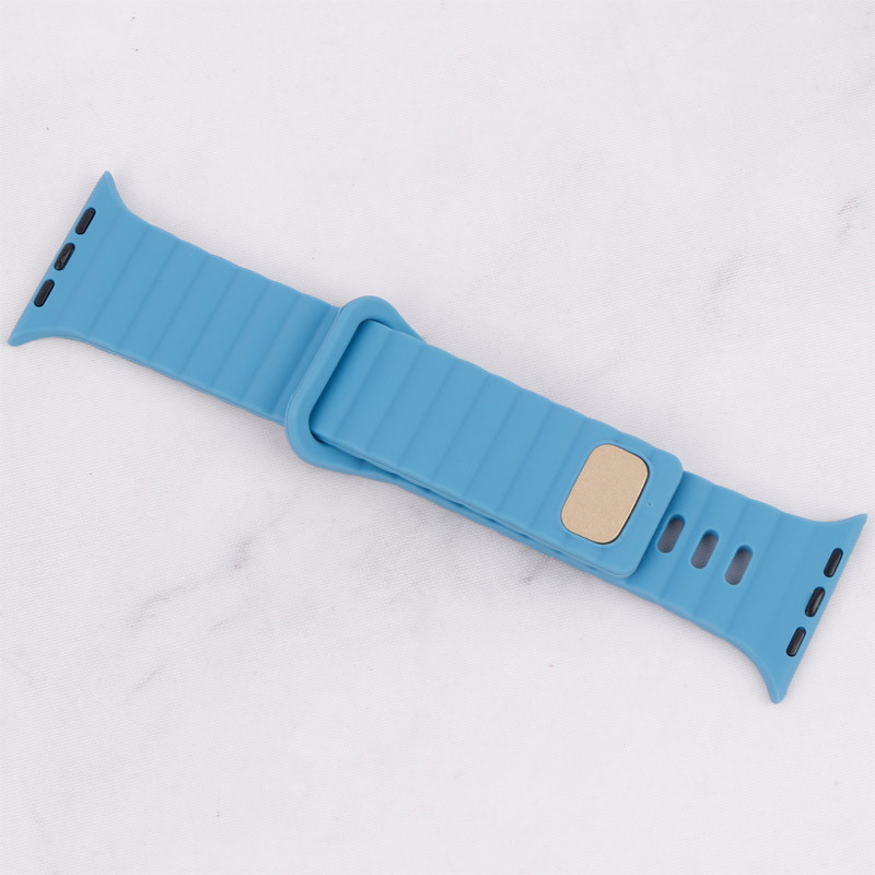 بند اپل واچ سیلیکونی طرح پافر Watch Band سایز 42/44/45/49 میلی متری