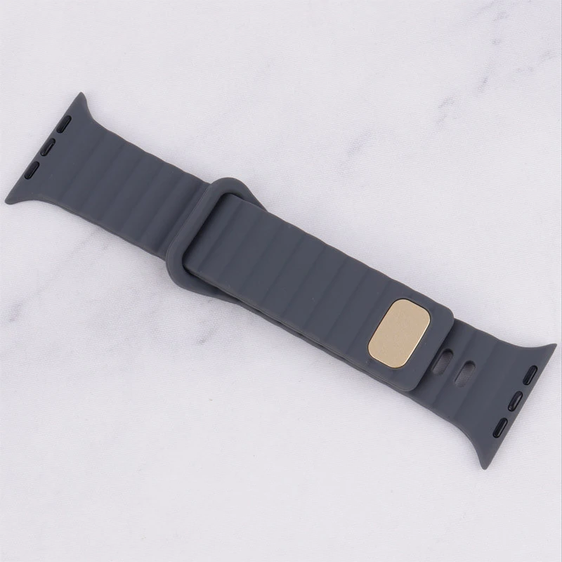 بند اپل واچ سیلیکونی طرح پافر Watch Band سایز 42/44/45/49 میلی متری