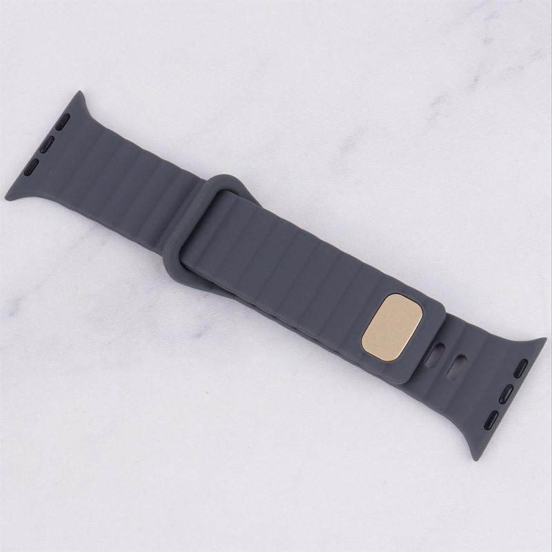 بند اپل واچ سیلیکونی طرح پافر Watch Band سایز 42/44/45/49 میلی متری