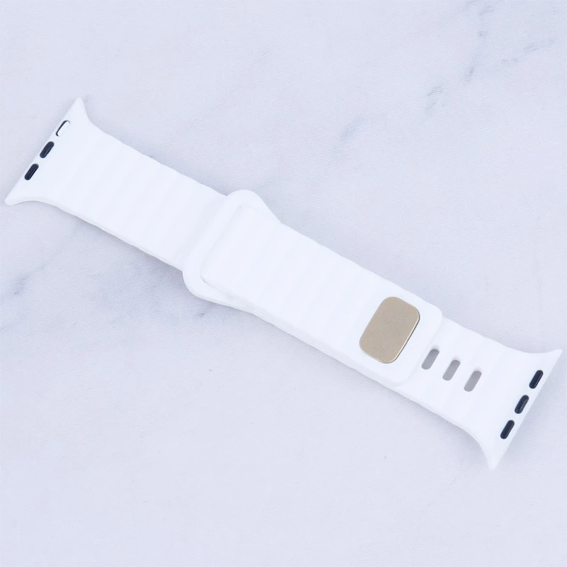 بند اپل واچ سیلیکونی طرح پافر Watch Band سایز 42/44/45/49 میلی متری