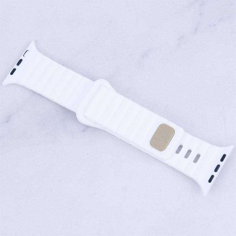 بند اپل واچ سیلیکونی طرح پافر Watch Band سایز 42/44/45/49 میلی متری