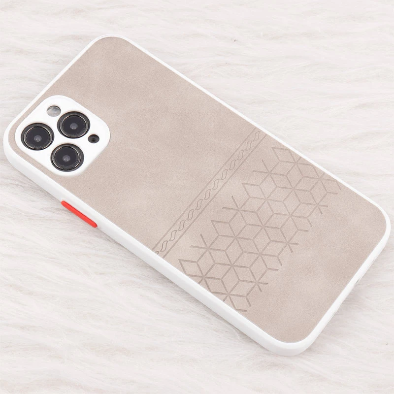 قاب چرمی طرحدار Smartphone محافظ لنزدار iPhone 11 Pro