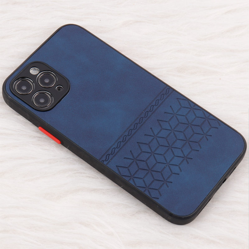 قاب چرمی طرحدار Smartphone محافظ لنزدار iPhone 11 Pro